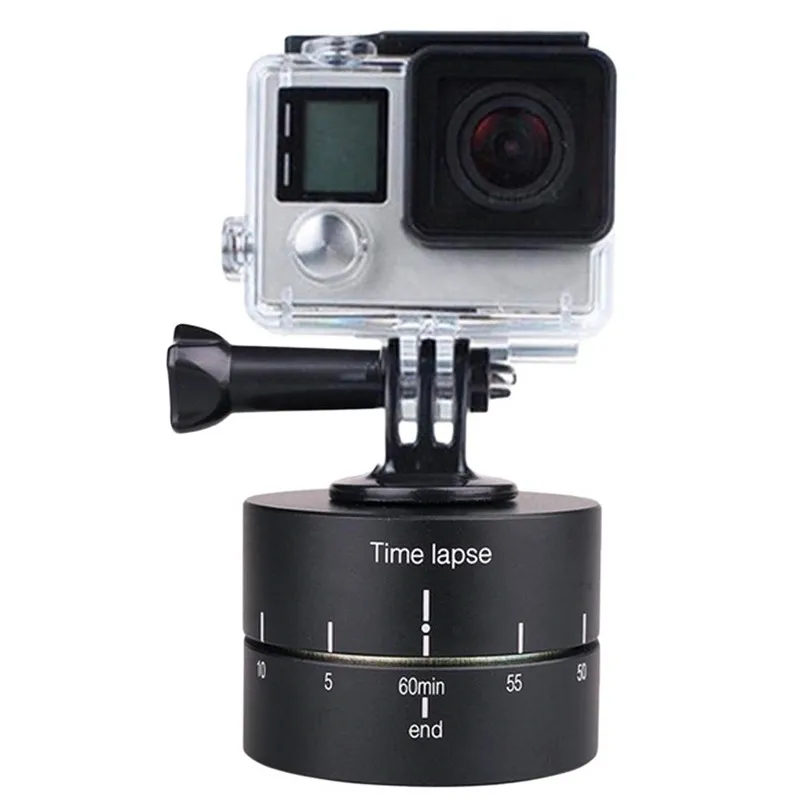 Cjsm-CJ13A riprese panoramiche 360 gradi 60 minuti di tempo Lapse testa del treppiede per fotocamere GoPro di DSLR