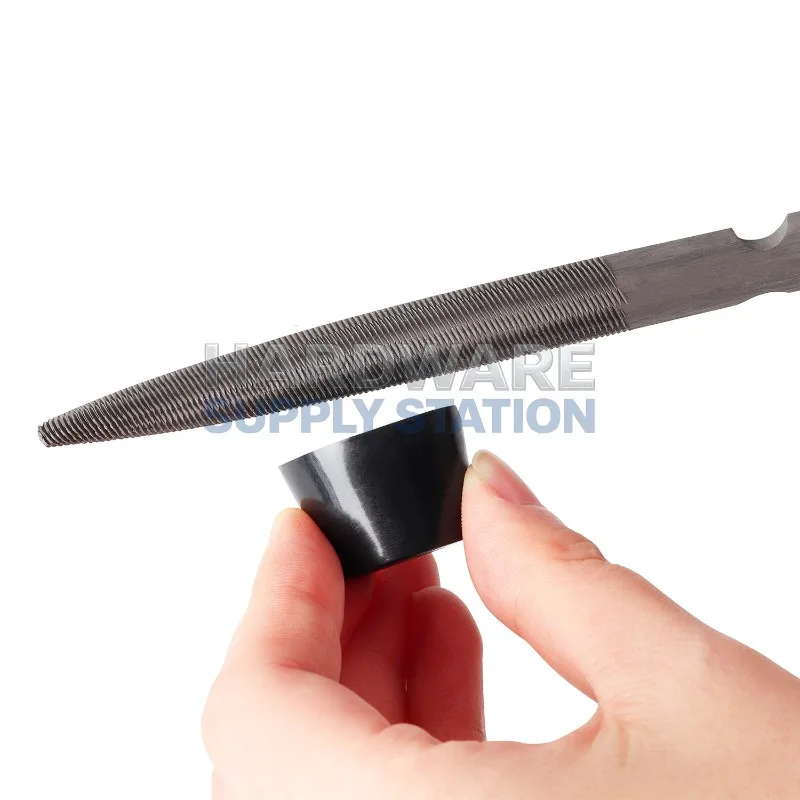 

Double-Ended Wax File Coarse Tooth Half-Round & Dab Shape Tool for Jewelry Metal Wax Carving Shaping & Finishing