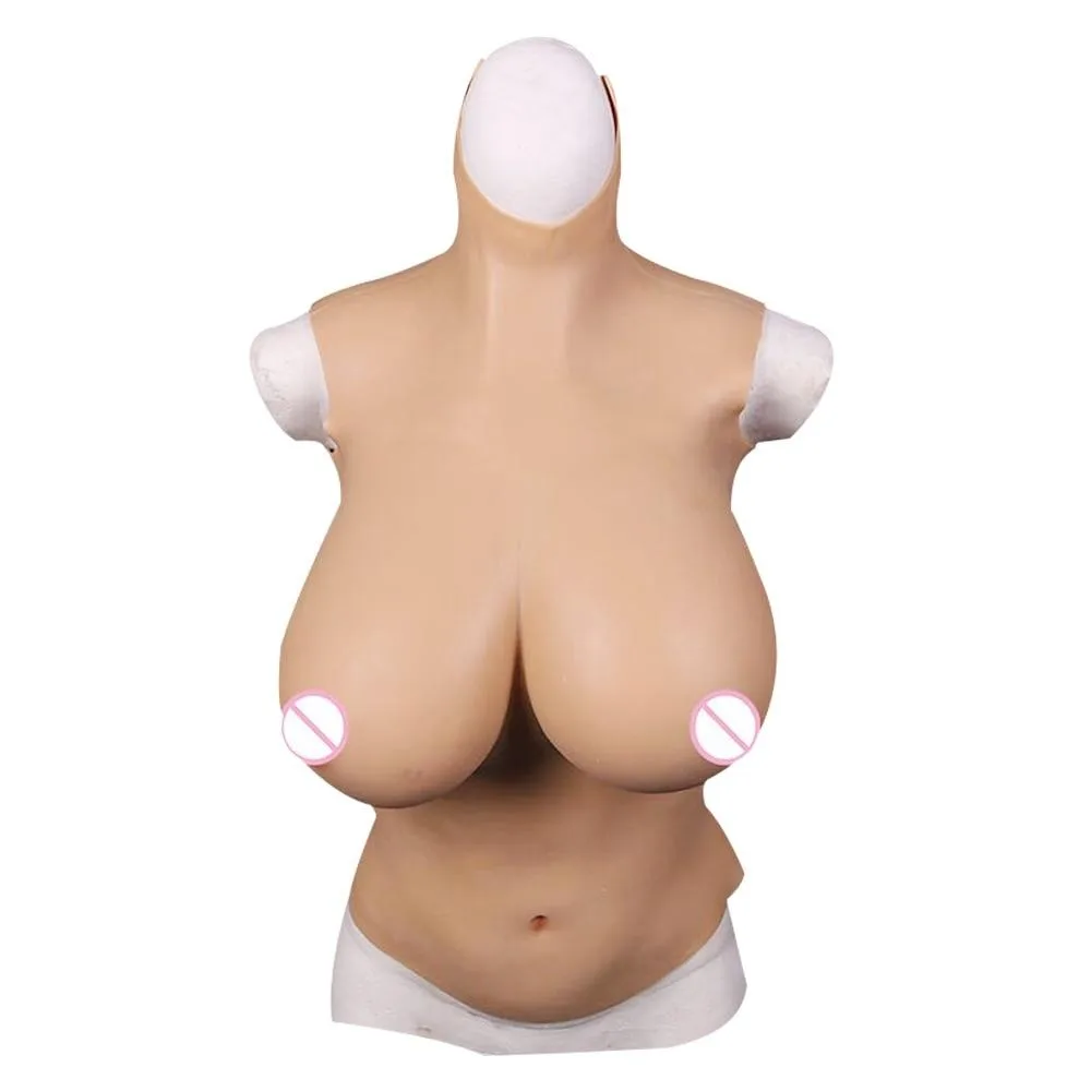 Breast Form Silicone Fake Boob for Men Gay Sissy Crossdresser ABCDEGH Cup Fake Silicon Chest Cosplay for Crossdressers