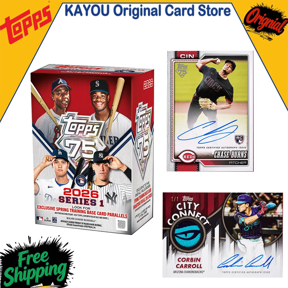 

Genuine 2026 Topps Series 1 Baseball Value Collection Card MLB Official Baseball Cards Flagship Real One Autographs Player Card
