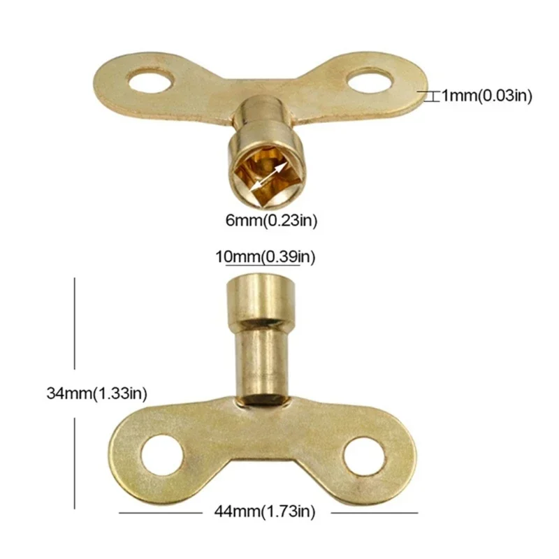 10/5/1pcs Multi-funzione Chiave Strumento Idraulico per Uso Domestico Foro Idraulico Rubinetto Chiave Rubinetto Quadrato Valvola Del Radiatore Chiave Chiave di Blocco Speciale