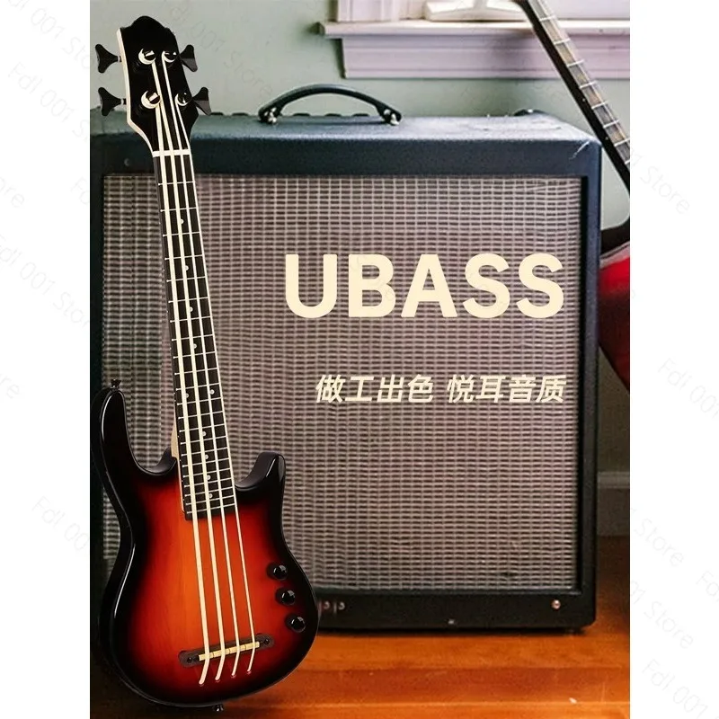 New Hot-selling Electric Yukbass Electric Guitar 30-inch Bass Four-string Plucked Instrument