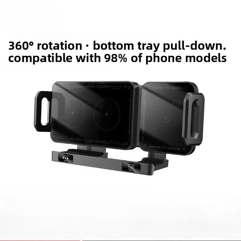 

New Car Phone Holder Universal Air Outlet 360 Degree Rotation Bracket For Huawei Samsung Foldable Screen Phone