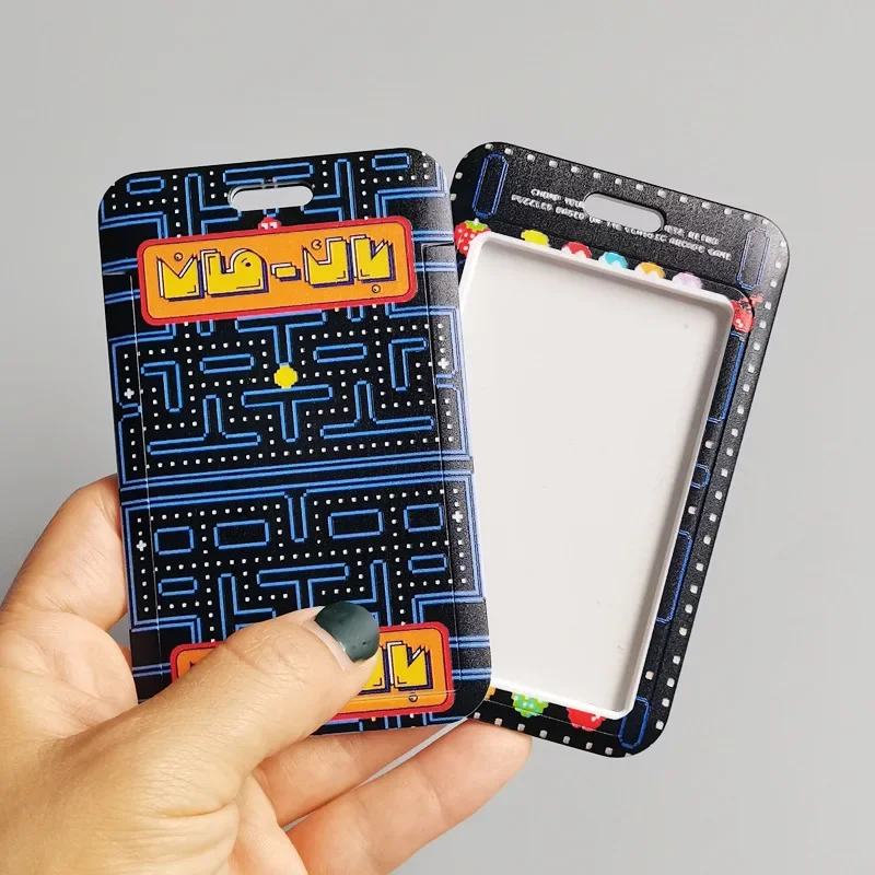 1 Zestaw gier Cartoon Bean Game Brelok do kluczy Smycz na szyję do kluczy Karta identyfikacyjna Pass Gym Phone USB Badge Holder DIY Hang Rope