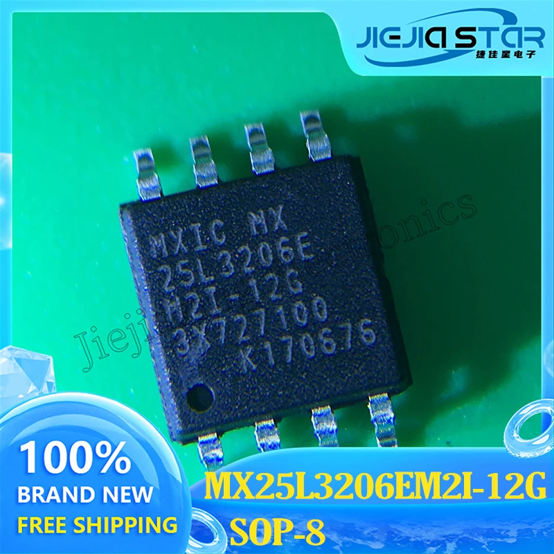 MX25L3206EM2I-12G Part Mark 25L3206EM2I-12G Memory Chip SOP-8 Computer IC New and Original Electronics