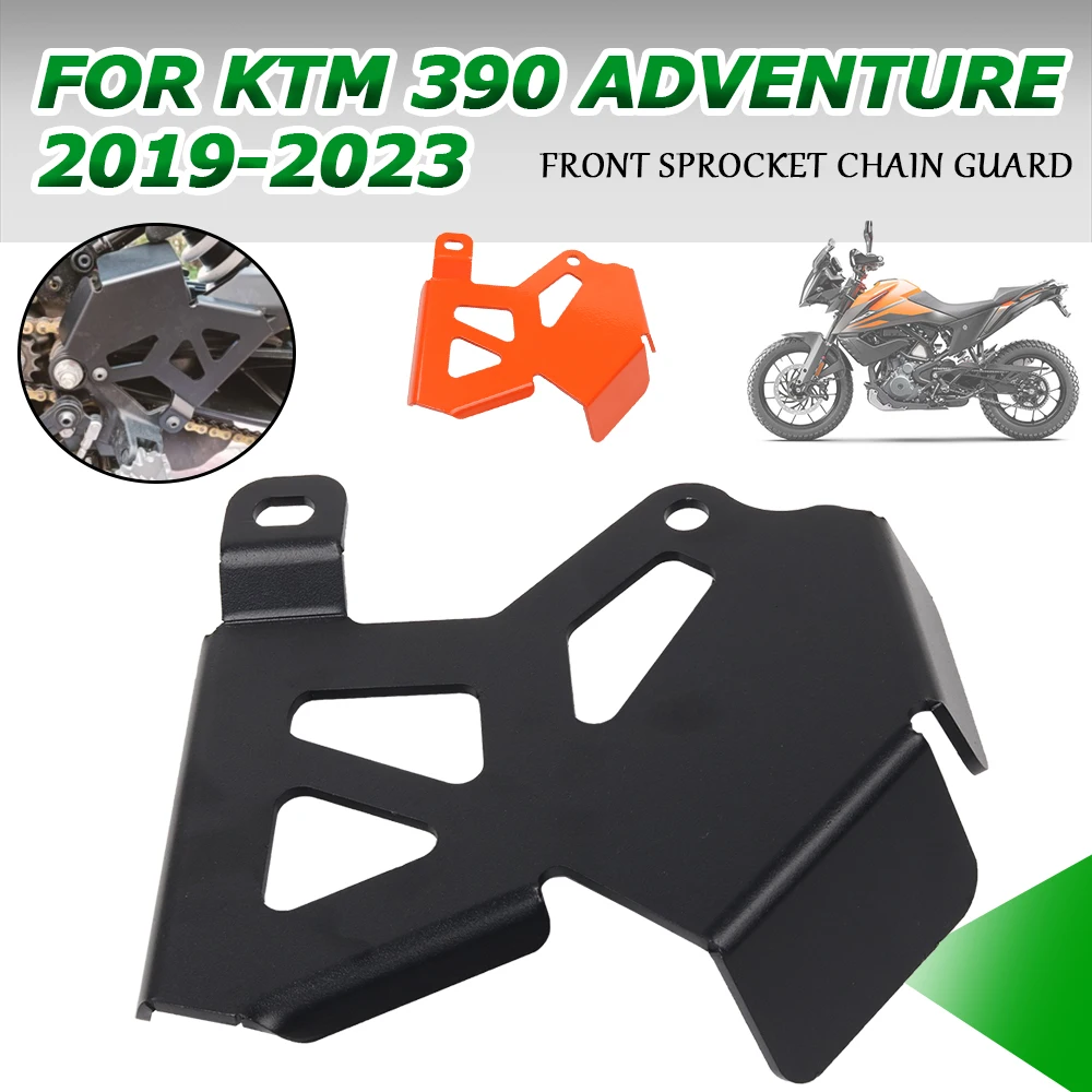 

Motorcycle Front Sprocket Guard Chain Protector Cover Cap FOR KTM ADVENTURE 390 ADV 390ADV ADV390 2019 2020 2021 2022 2023 Parts