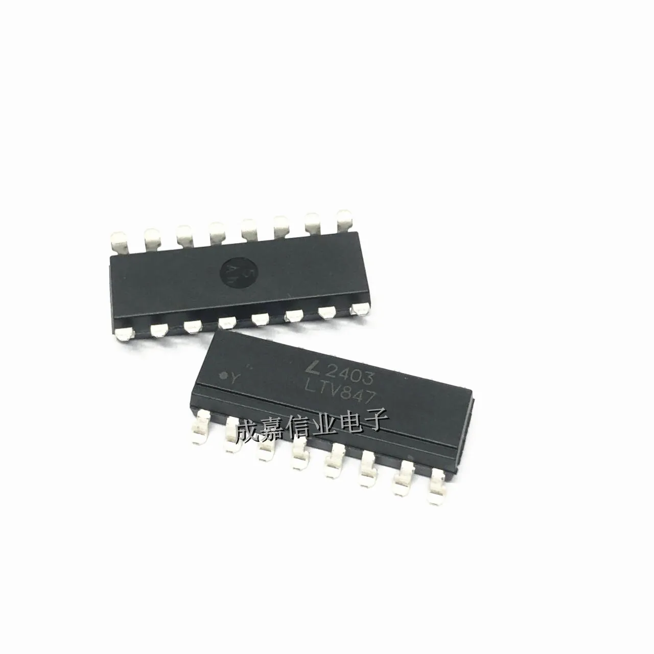 10pcs/Lot LTV-847S SOP-16 LTV847 Transistor Output Optocouplers Optocplr Phototrans 4-CHNL Operating Temperature:- 30 C-+ 100 C