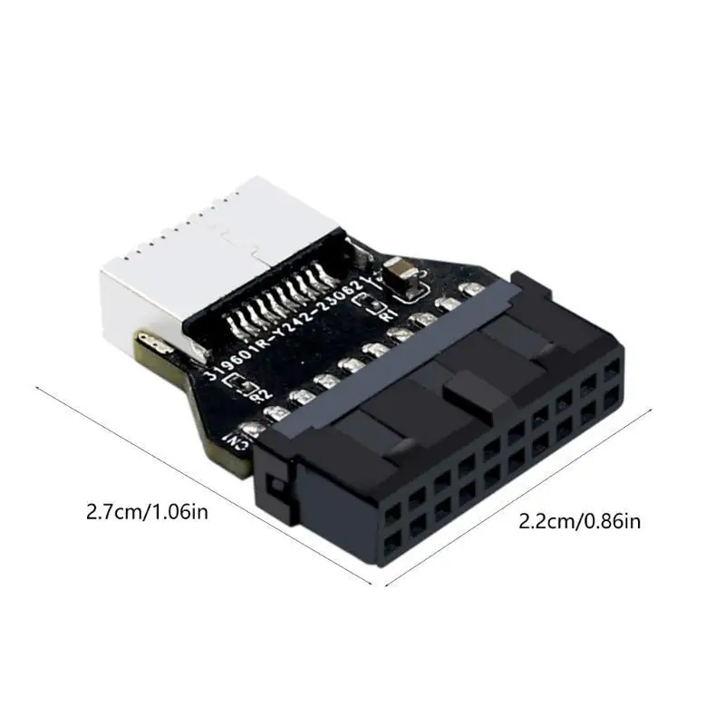 R53C Universal USB3.1 Internal Type E Adapter 20Pin A Port Easy Installation