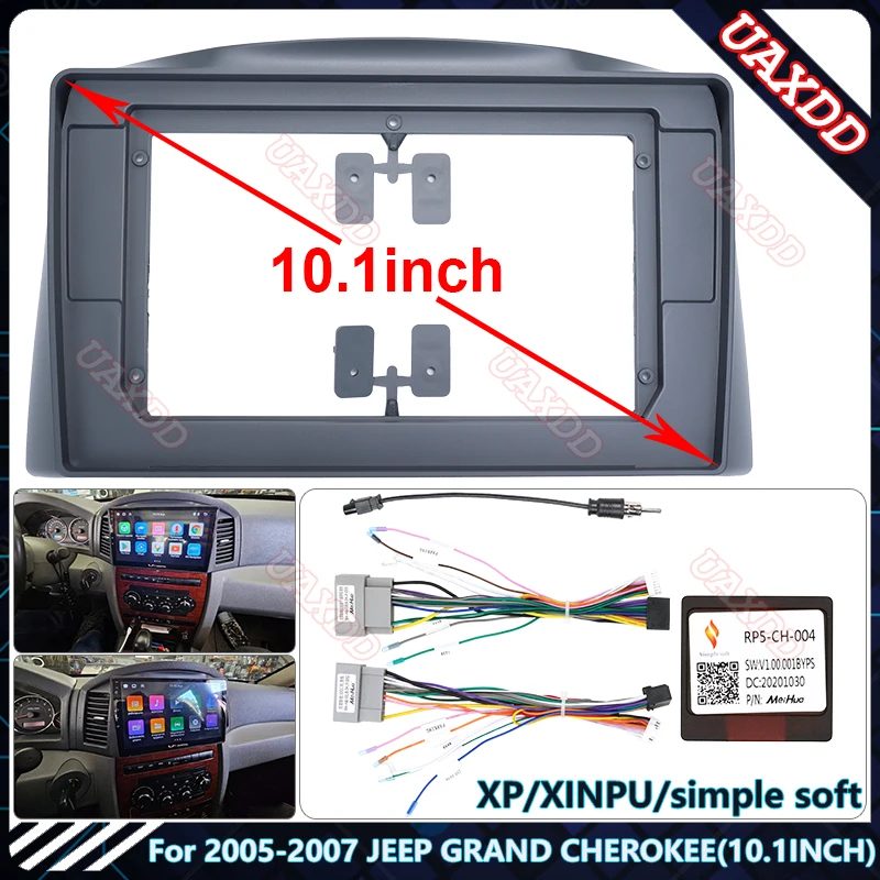 

Для 2005-2007 JEEP GRAND CHEROKEE 9-дюймовый автомобильный dvd-радио Android хост-устройство динамика декодер MP3 MP5 fascia аудио мультимедиа fasica frame