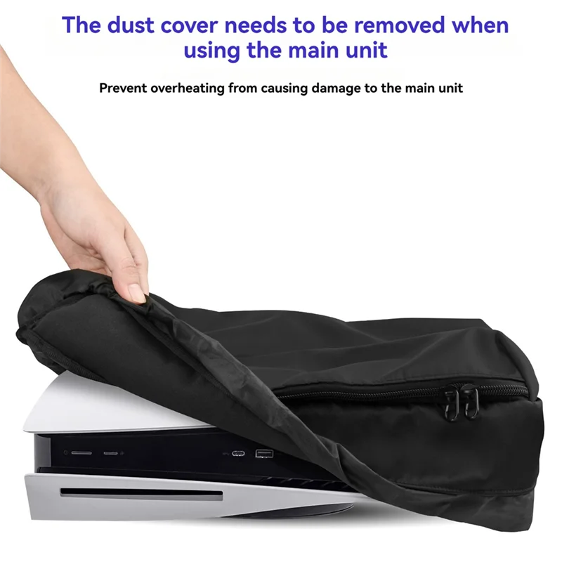 【Limited-Stock!】Anti-Scratch For PS5 Slim Dust Proof Cover Protective Case Sleeve For Playstation 5 Slim Game Console Protector