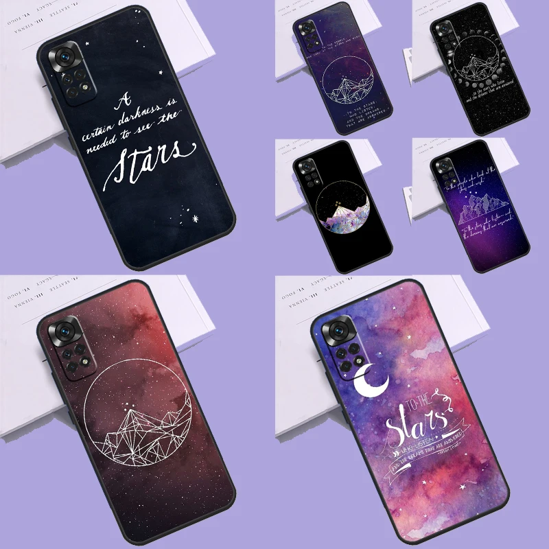 A Court of Mist and Fury Sarah J Maas Case For Xiaomi Redmi Note 12 8 9 10 11 Pro Note 12S 11S 10S 9S 8T Redmi 12 9 10 C Cover