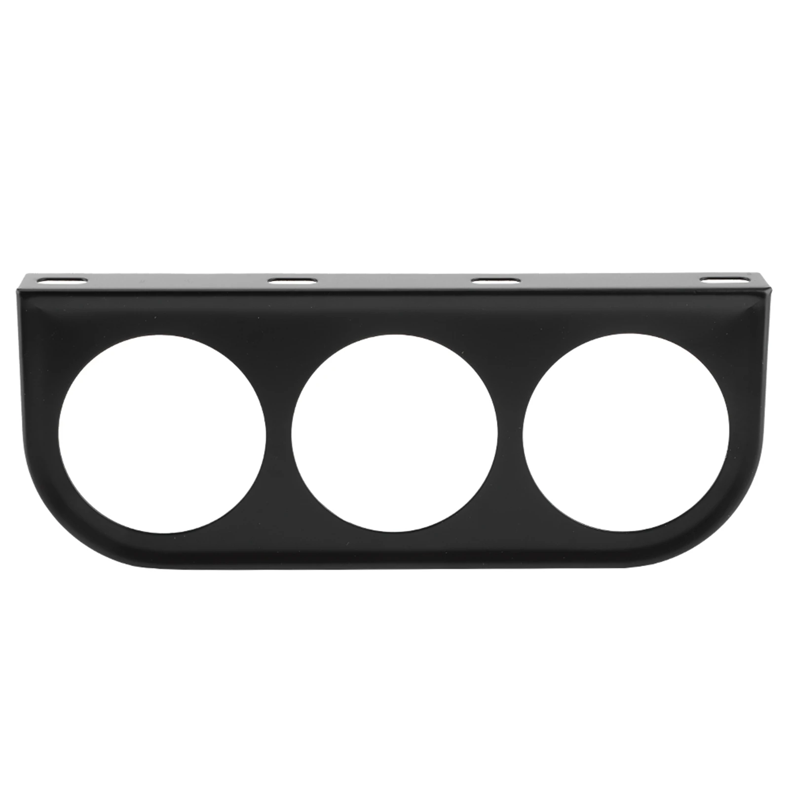 52mm/2in Car Dashboard Frame Trim 3-Hole Instrument Panel Cover Universal For RV Truck Boat