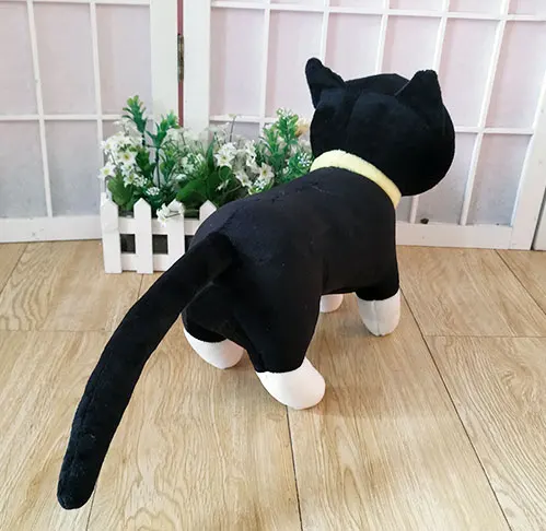 35cm Anime Morgana Plush Doll Game P5 Black Cat Mona Cosplay Toy Stuffed Pillow for Gift
