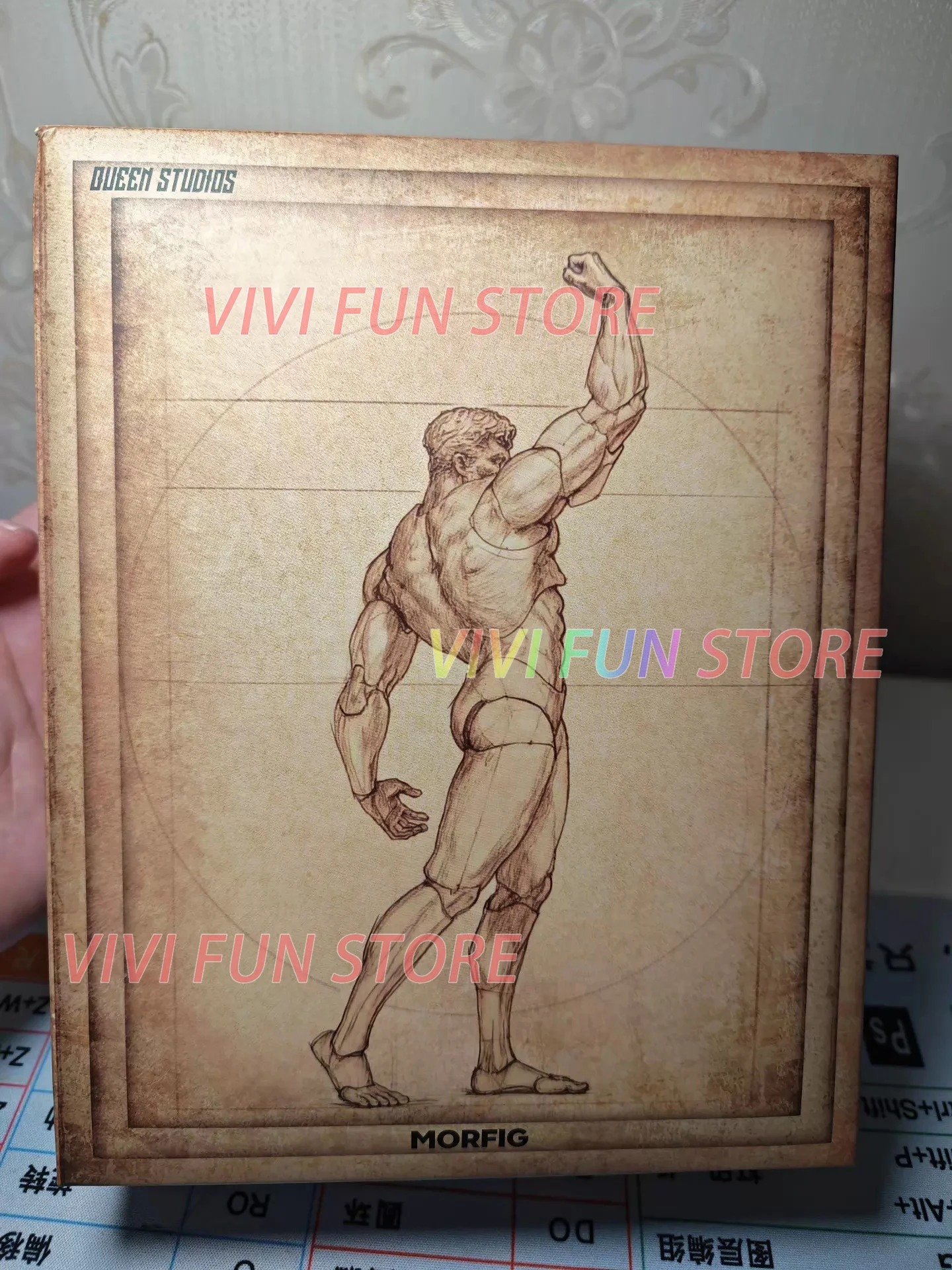 

In Stock Original INART MORFIG Blank Male Body 1/12 Action Figure(BlankBody-01) Movability Model Toys QUEEN STUDIOS WF