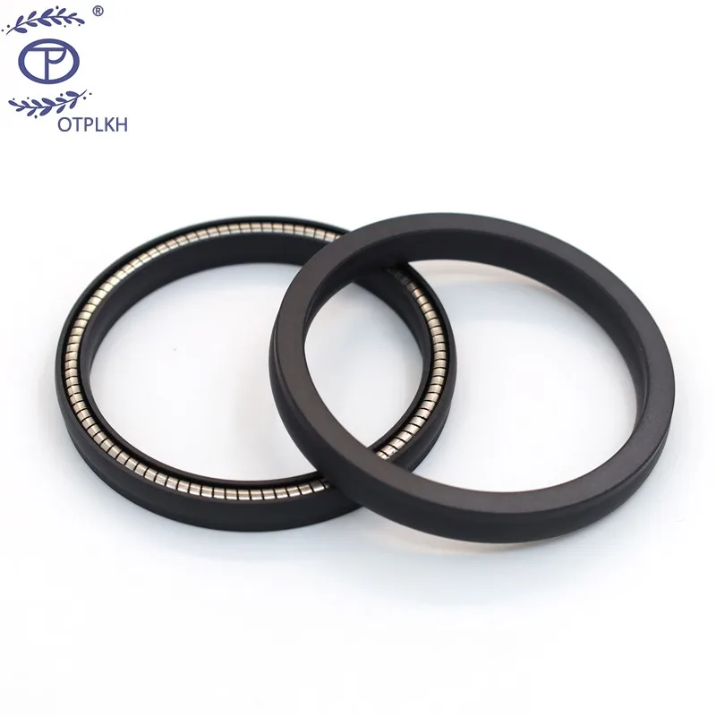 

Universal spring seal for hole shaft Add carbon fiber polytetrafluoroethylene Round Leaf Springs PTFE OTPLKH Factory Customized