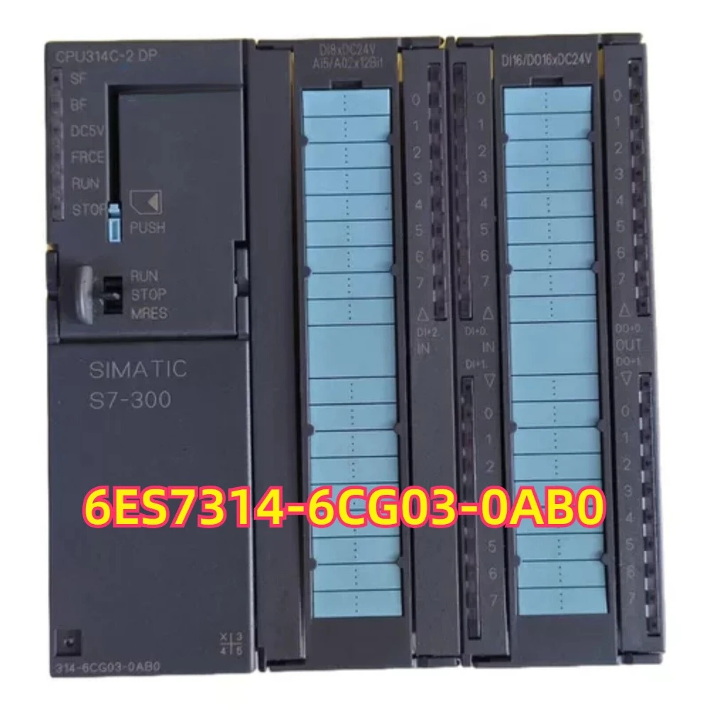 New 6ES7 314-6CG03-0AB0 6ES7314-6CG03-0AB0 SIMATIC S7-300 CPU 314C-2 DP 