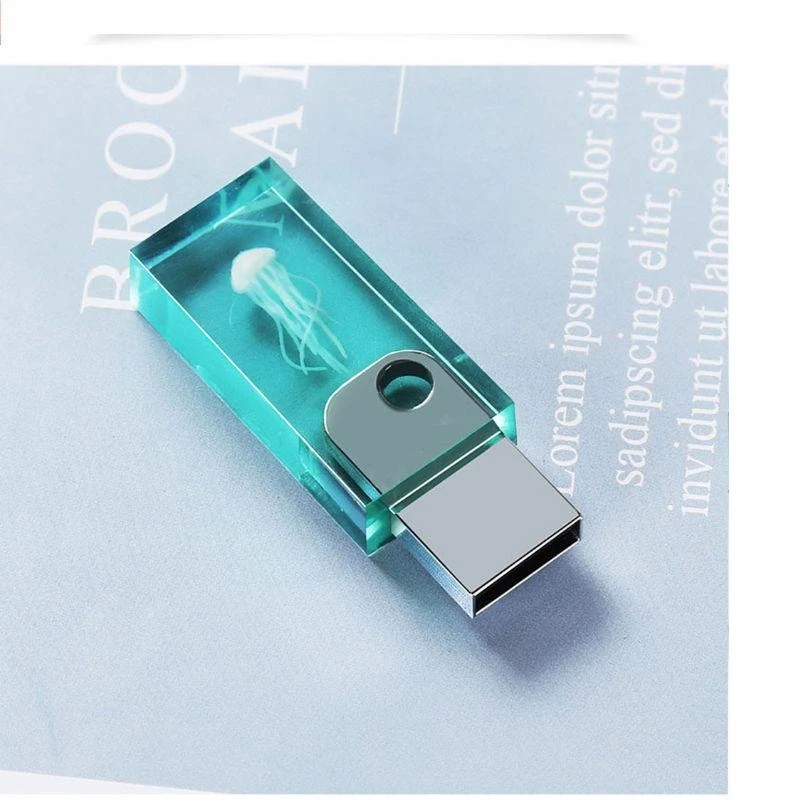 652F Handmade Snow Mountain USB Resin Molds Set with 8G USB Driver Epoxy Resin Mold Micro Landscape USB Mold Art Craft Tool
