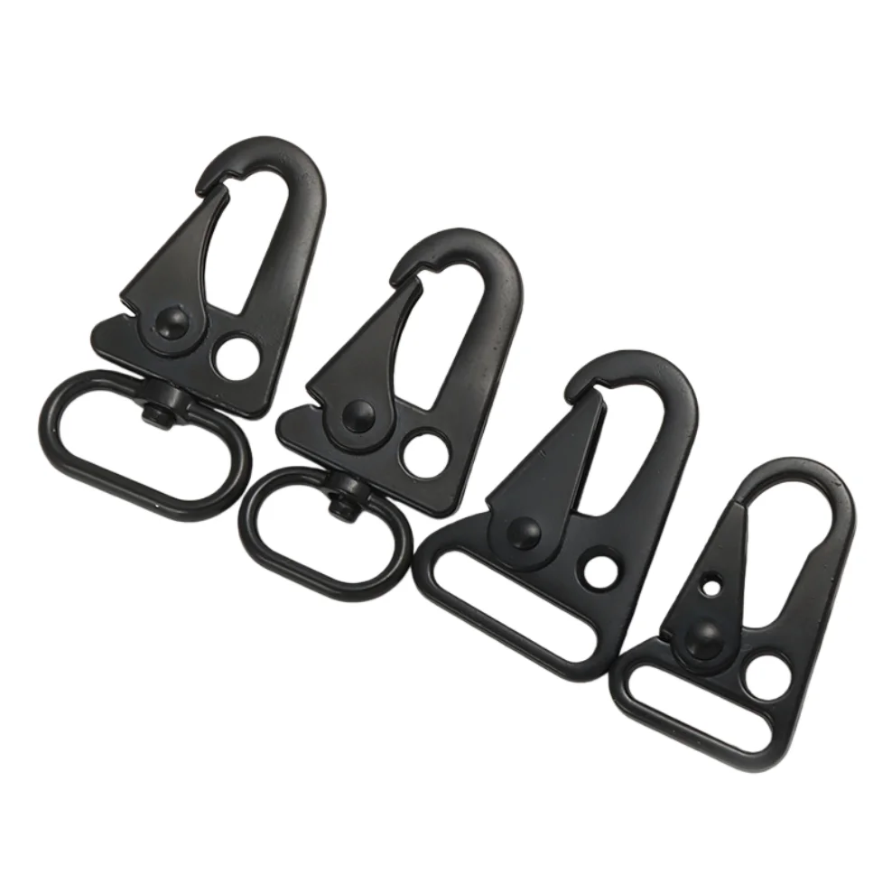 

1pcs Metal Buckle Carabiner Clip Webbing Backpack Strap Trigger Snap Hook Belt Outdoor Keychain Hanging Climbing Tool