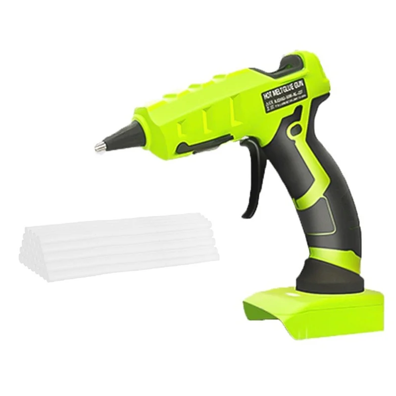ABLN-беспроводной термоклеевой пистолет для Black Decker, аккумулятор 18 В с 20 палочками, электрический ремонт, электроинструмент «сделай сам»