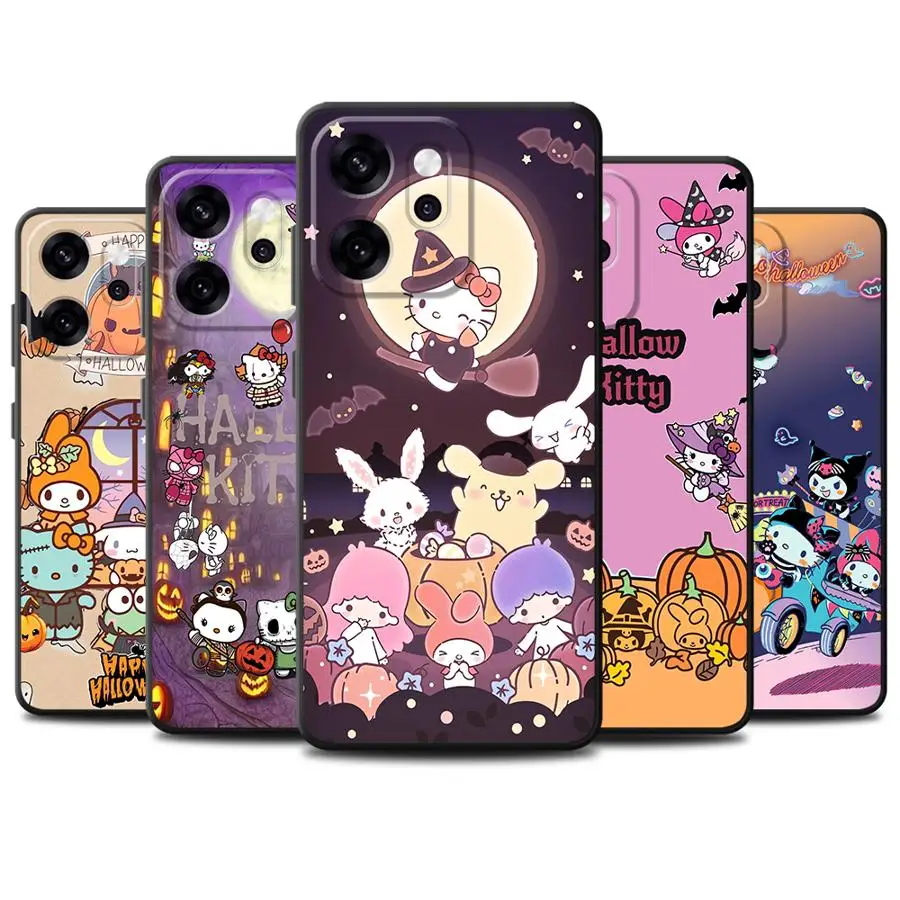 Halloween Anime Sanrio Case for Oppo Reno F9 F11 F29 A84 A78 A74 A93 A76 A83 A98 A96 Reno 4F 5 6 7 8 10 11 14 Soft Back Phone