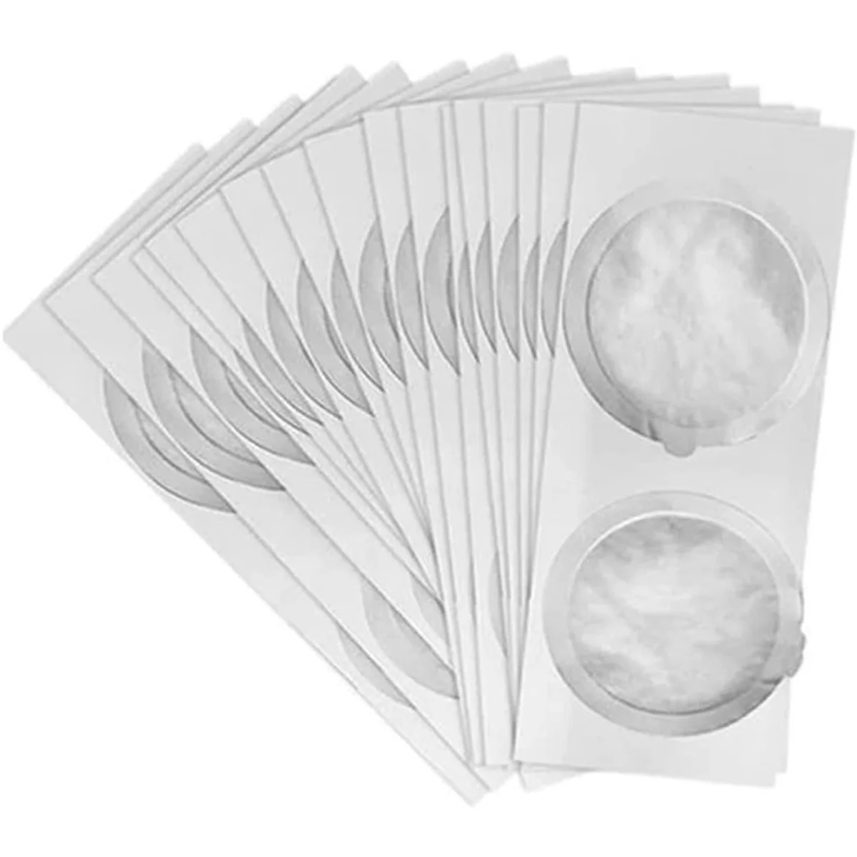 

150PCS Aluminum Foils Lids Disposible for Nespresso Vertuo Coffee Capsule Self-Adhesive Seals Foils Cream Foam Filter