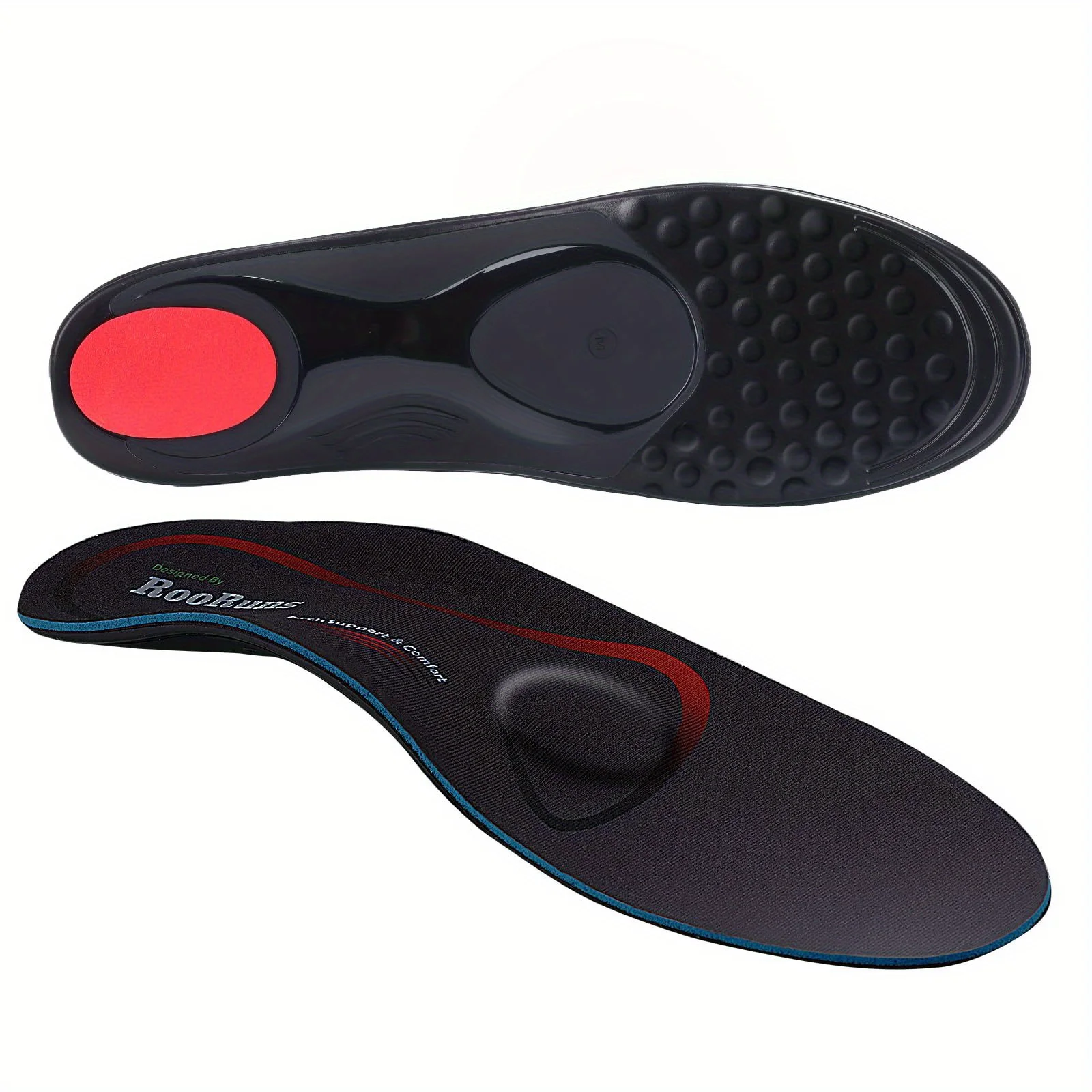 1Pair Hallux Valgus Insoles for Men & Women, Pain Relief & Support for Excessive Pronation, Sports Insoles for Gait Correction