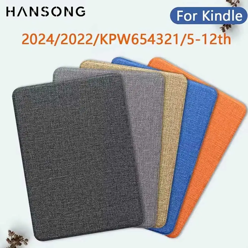 

Kindle paperwhite case for 2024 2022 2021 Colorsoft 1 2 3 5 6 10th 11th 12th Generation 6 6.8 7in Magnetic Pouch Cover Shell