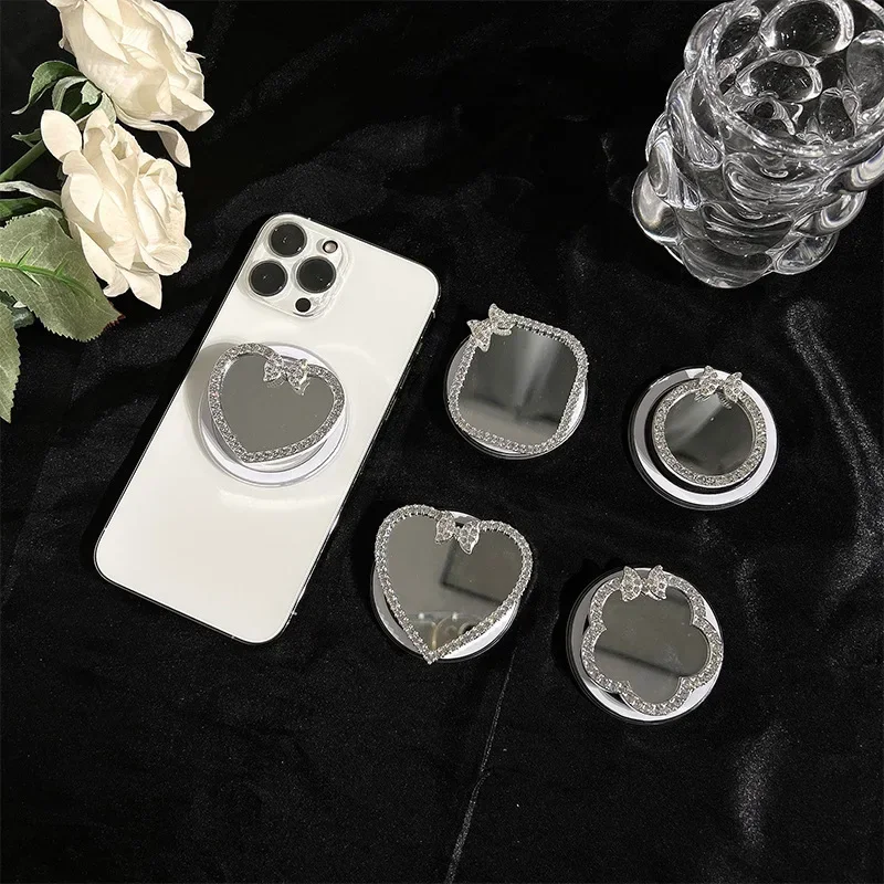 

Магнитный кронштейн для зеркала с бантом, съемный кронштейн для ручки мобильного телефона, подходит для универсального держателя смарт-карты Magsafe