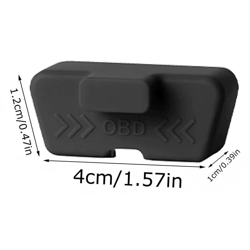 

Car Waterproof Silicone Cover OBD2 Interface OBDII Dust Cover Silicone Protective Sleeve DVR Diagnosis 16pin Plug Clogging Caps