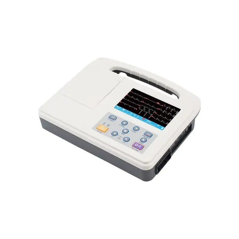 Portable 3 Channel Machine 80mm Record Rechargeable 250 Cases Storage Auto Interpretation USB PC Software Optional