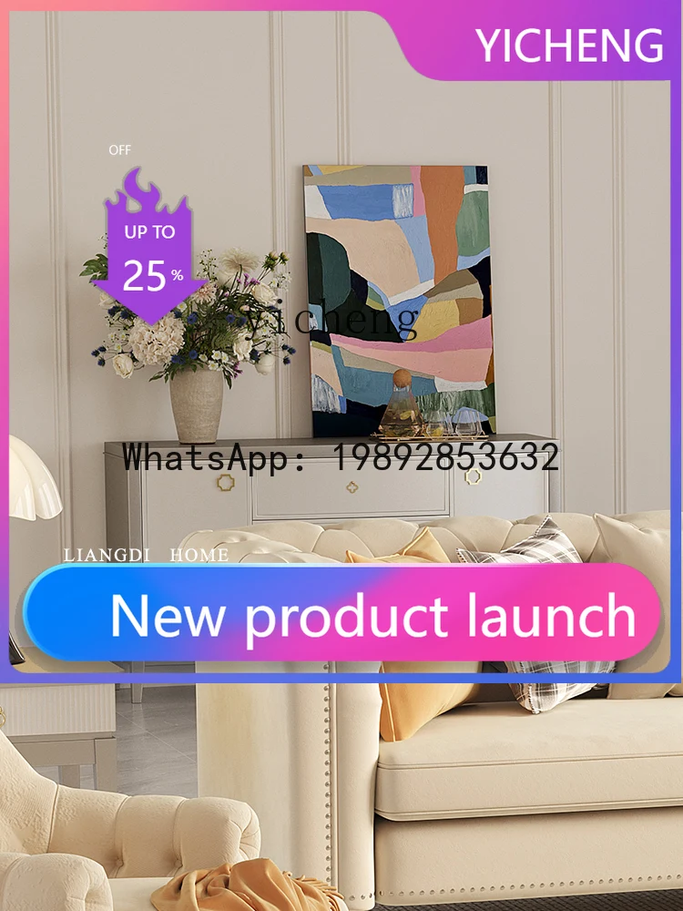 

Тумба-буфет из массива дерева в стиле лайт-люкс, для столовой, для хранения в гостиной, прихожей, декоративный шкаф