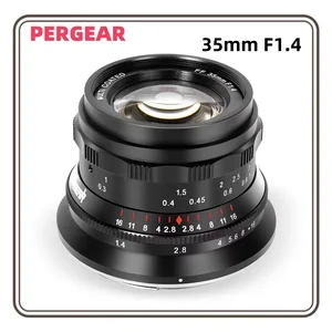Pergear 35mm F1.4フルフレームマニュアルフォーカスレンズSony E Canon RF Nikon Z L-Mount Cameras A7 A7III A7R A7RIIと互換性のあるレンズ 8ベストセールスレンズキヤノンRF -№2