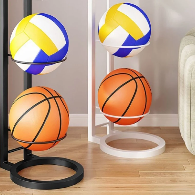 Indoor Child Basketball Storage Rack Put Ball Football Storage Basket Placed Rack Kindergarten Volleyball Stand Holder