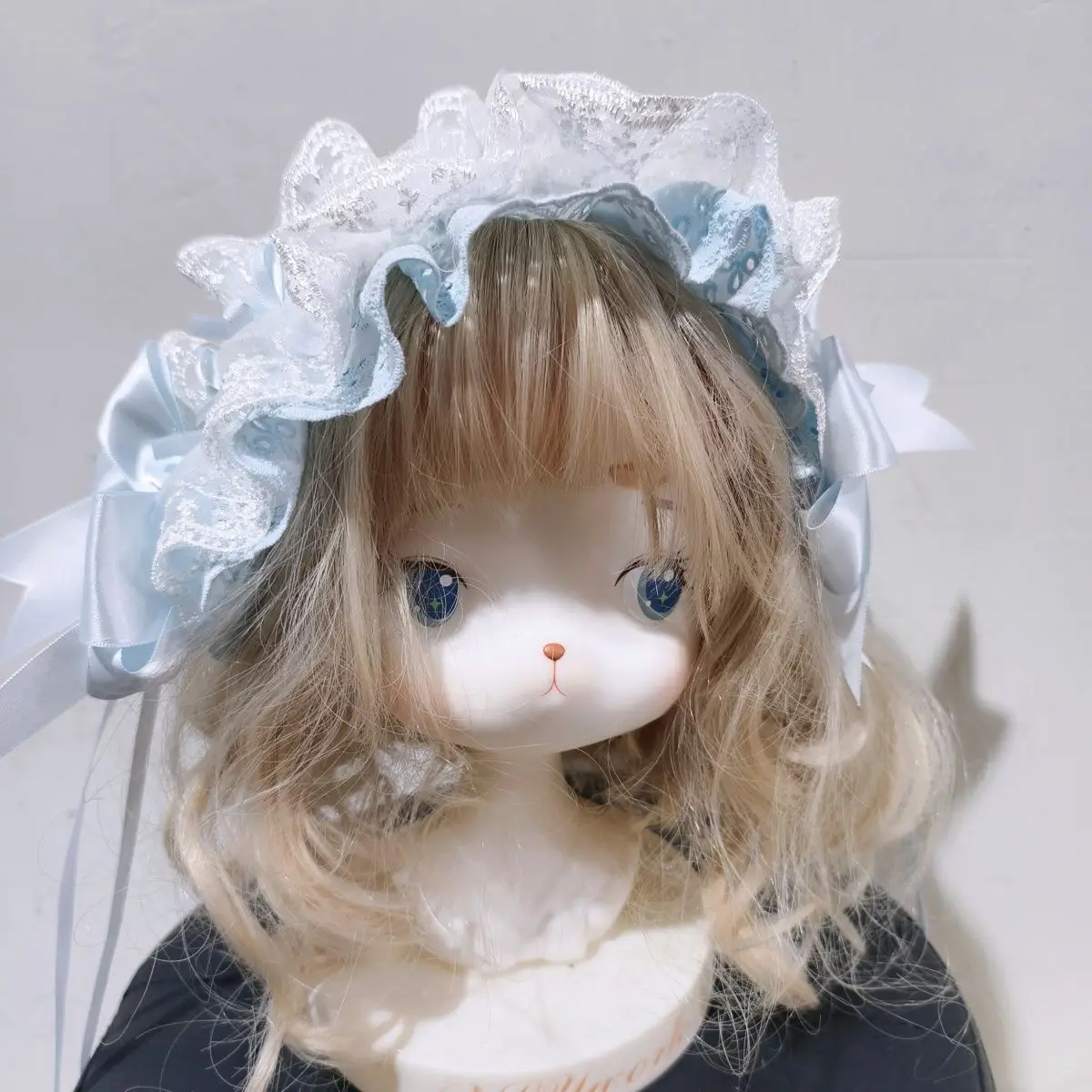 lolita headband hair accessories hair accessories sweet lace headband KC dark ribbon bow