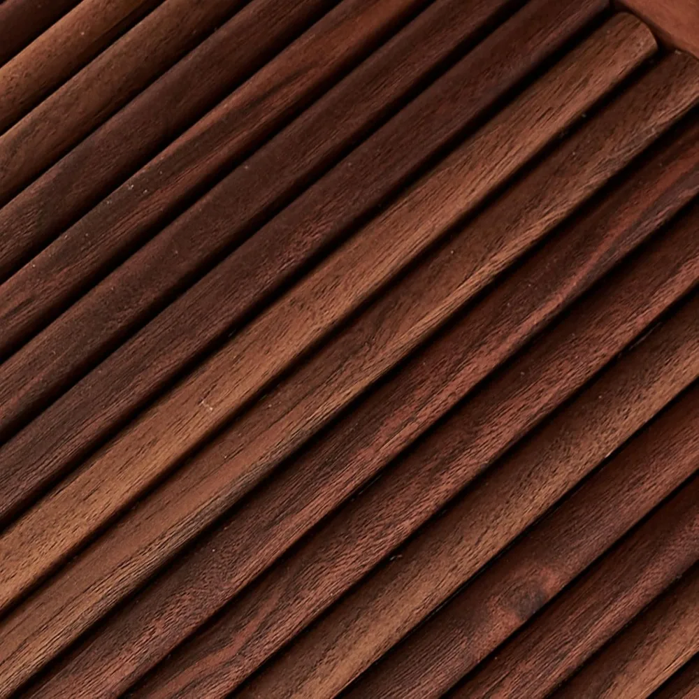 مجموعة طاولة قهوة مستديرة متداخلة مكونة من قطعتين، مجموعة طاولة جانبية مكونة من قطعتين من بوهو لغرفة المعيشة وغرفة النوم، سطح خشبي مصنوع مع