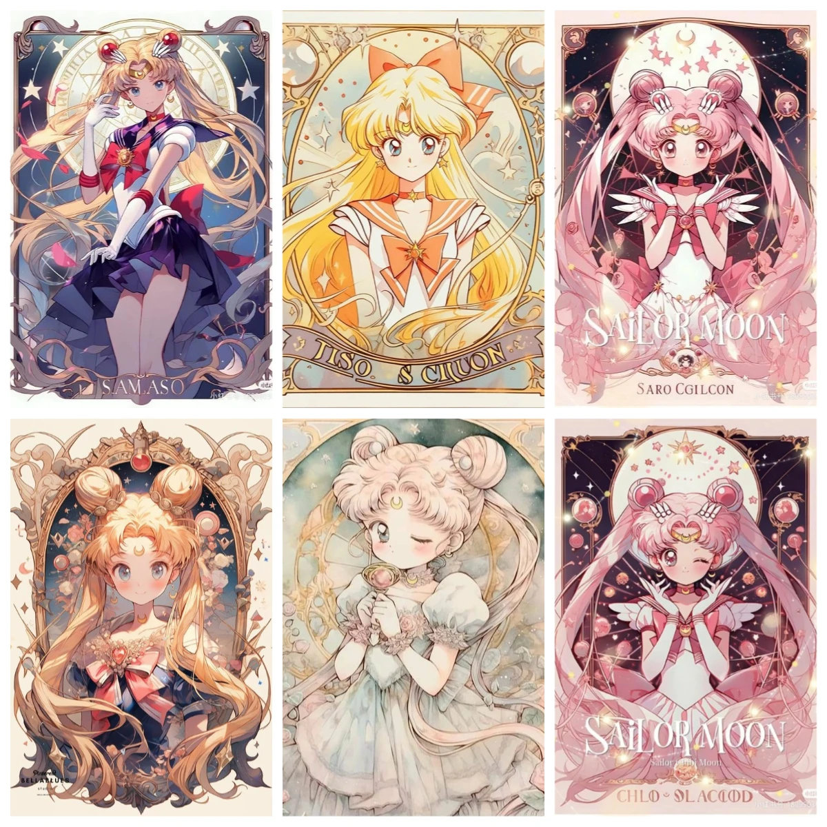 

Алмазная вышивка 5D «Сейлор Мун»: набор для творчества, вышивка крестом, искусственный узор, пазл, холст для вышивки, декор для дома