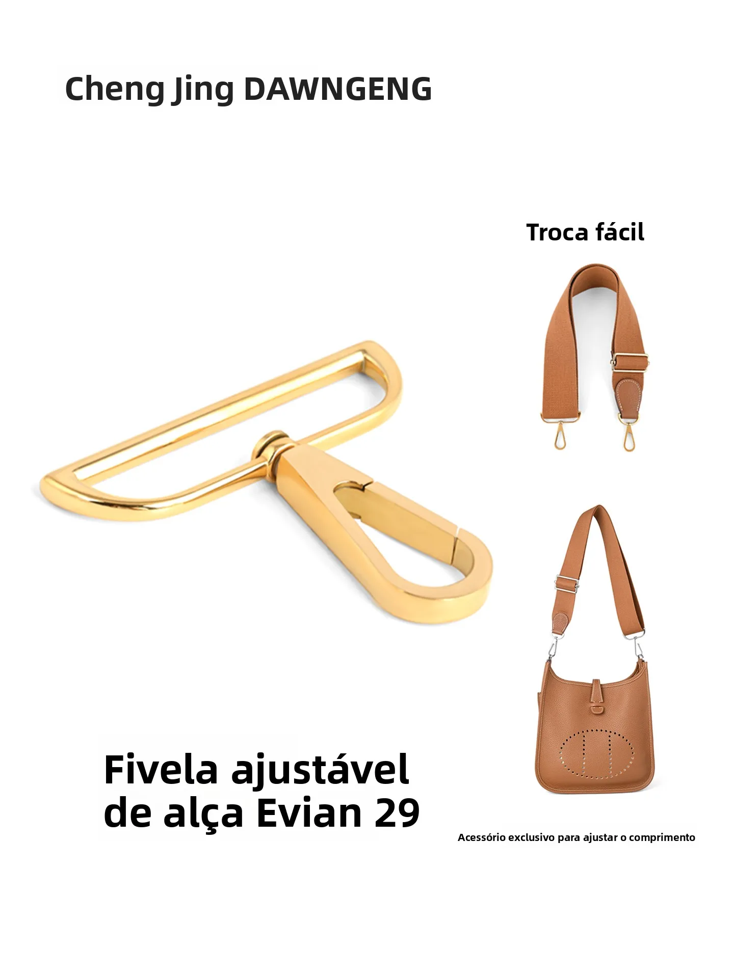 chengeng-modified-evelyn29-shoulder-strap-adjustment-hook-buckle-elephant-grey-silver-buckle-shorten-bag-strap-buckle