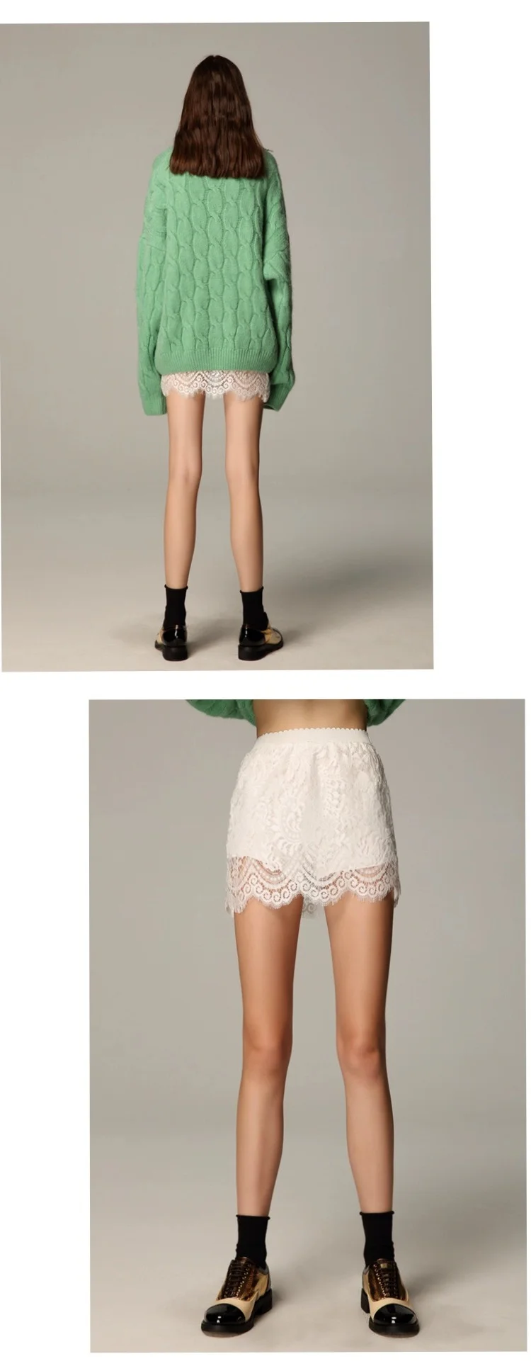 Miniskirt Sexy Transparent Lace Mesh Skirt Shirt Extender Women Summer Mini Black White Short Micro Skirt Ladies Underskirt