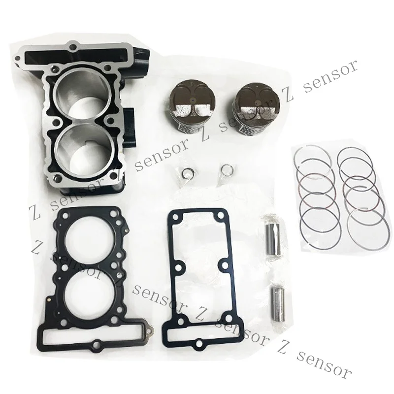 Z+ 62mm STD Cylinder Piston Gasket Kit for Kawasaki Ninja 250R EX250J Versys-X 250