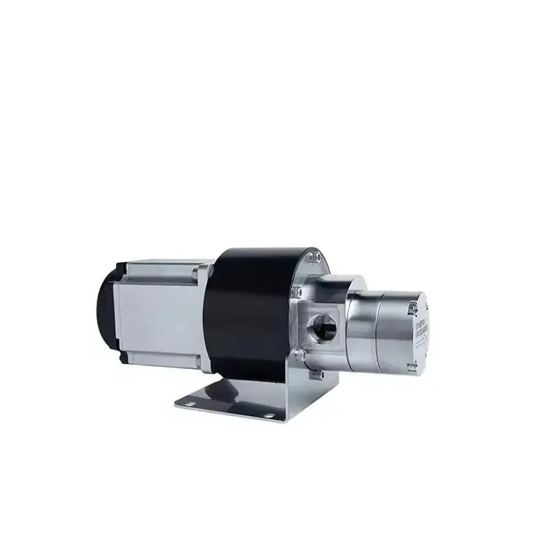 SOVOFLO MPB100 MPC100 Magnetic Pump 3.6ml/rev 10L/Min 316L body PEEK Gear Pump for Beverage Filling Equipment Vending Machine