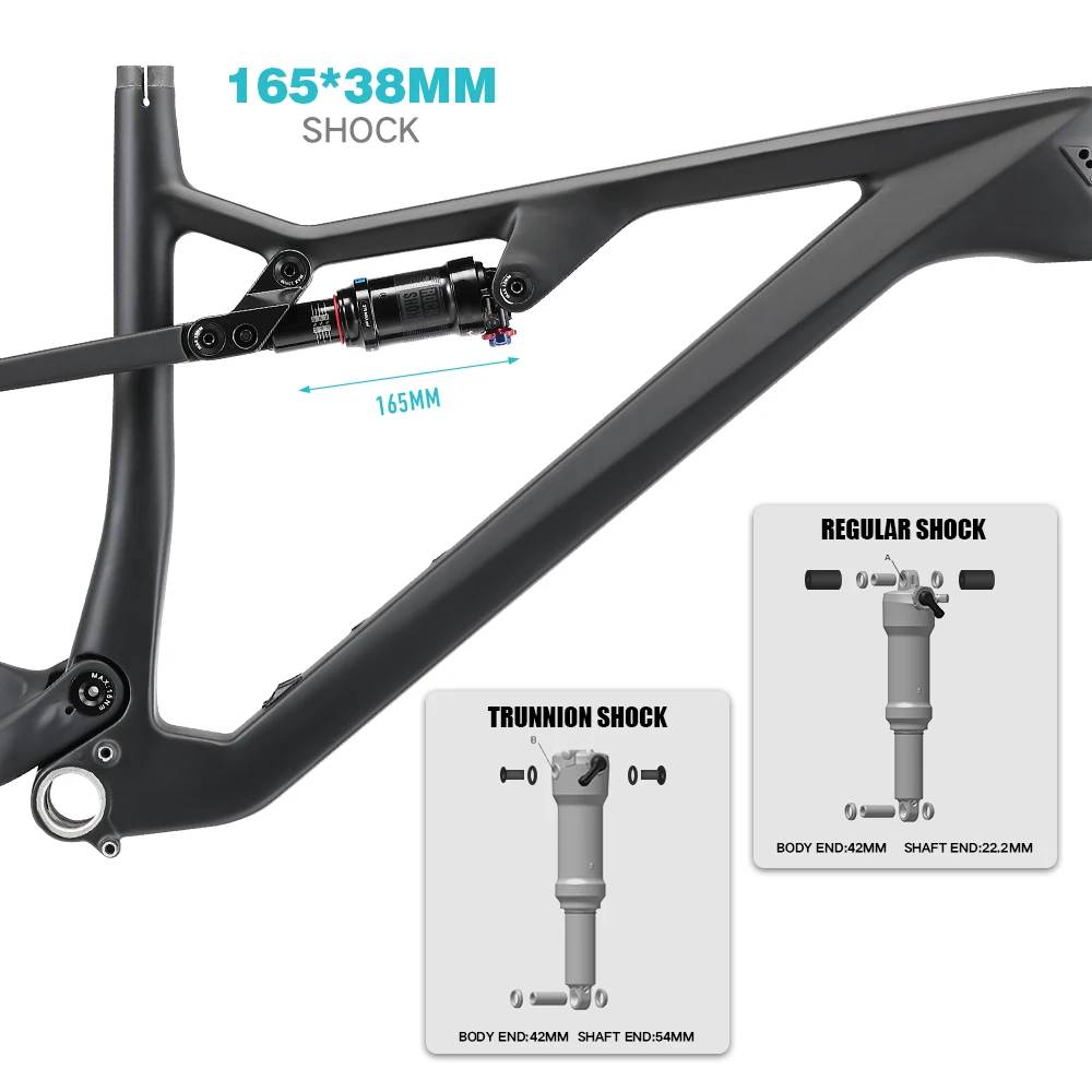 2024 LEXON Mountain Bicycle Frame XC Bike Frame Carbon MTB Bike