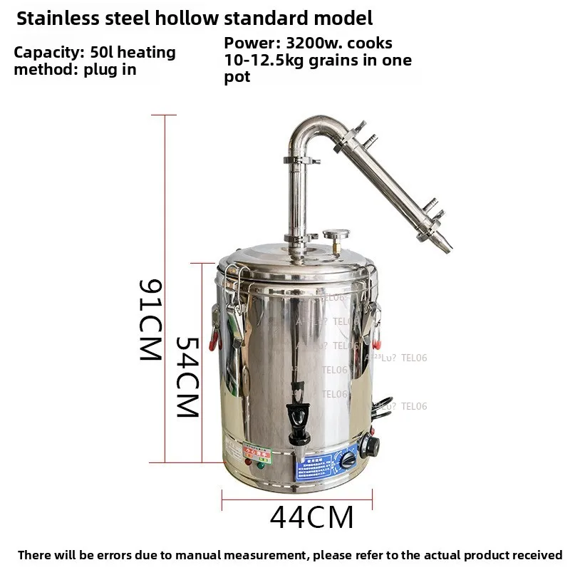 Smart Plug In Distiller Brewing Equipment Fully Automatic Home Small Alcohol Still Machine