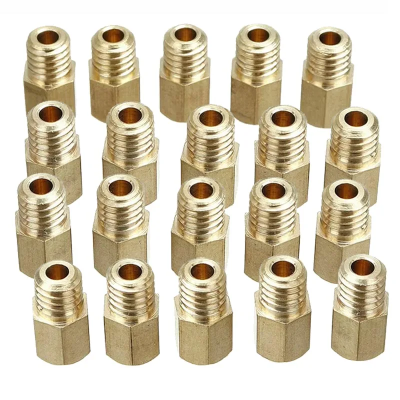 20pcs/set Hex Type Main Jets 5.2x0.9 Thread 6mm Head for MIKUNI Carburetor VM/TM/TMX RX100 AX100 TM24 27 28 Injector Nozzle