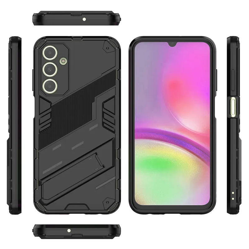 For Samsung Galaxy A25 5G Case For Samsung A25 Cover Punk Style Hard Armor Bracket Bumper For Samsung Galaxy A25 Fundas