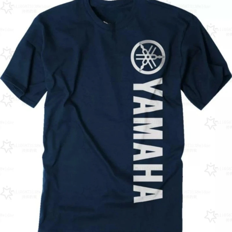 

Футболка Yamaha Youth Silhouette, НОВАЯ мужская модная уличная спортивная футболка унисекс с короткими рукавами, женский топ высокого качества с круглым вырезом