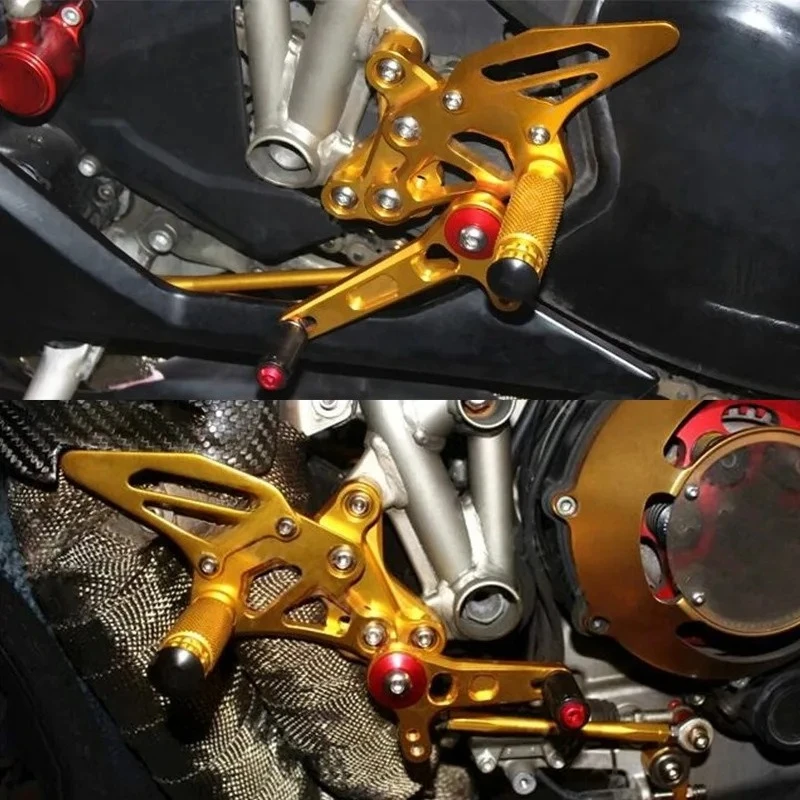 Fit, Ducati 848 EVO 1098 1198 R/S Modified Motorcycle Raised Pedal Rear Assembly