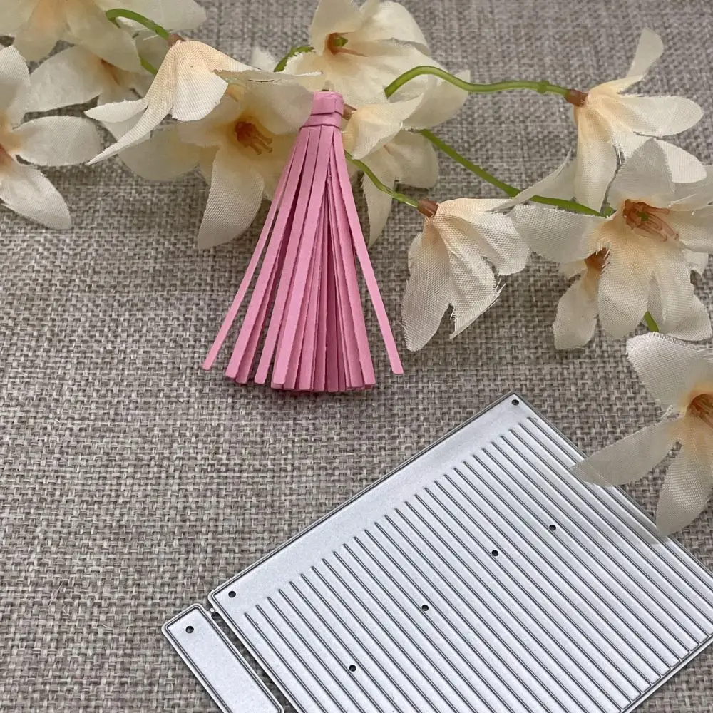 

Tassel Decoration Metal Cutting Dies Stencils For DIY Scrapbooking Decorative Embossing Handcraft Die Cutting Template Mold
