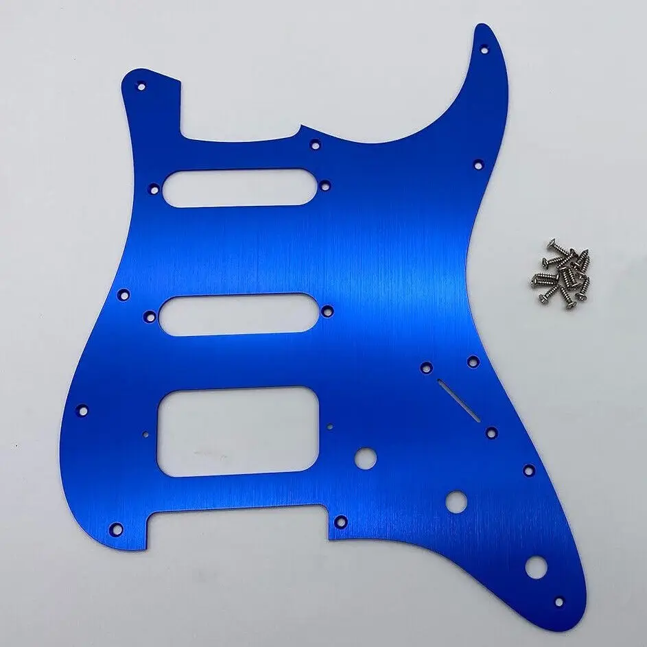 

SSH 11 Hole St Electric Guitar Pickguard Set Aluminum Anodized Style for ST US/Mexico Made Standard Modern Style Guitar