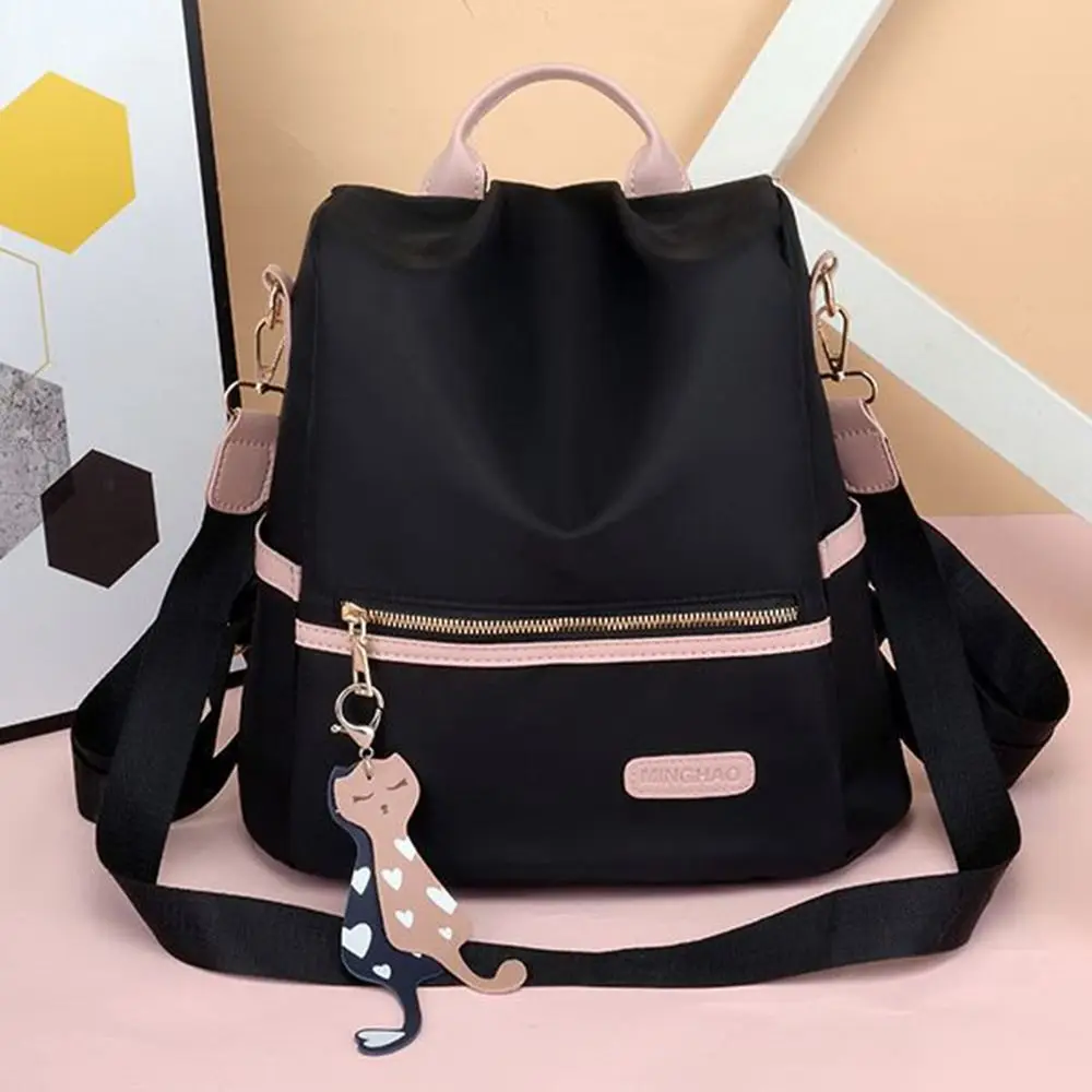 Casual Oxford Backpack Women Waterproof Nylon School Bags For Teenage Girls High Quality Fashion Travel Tote Packbag