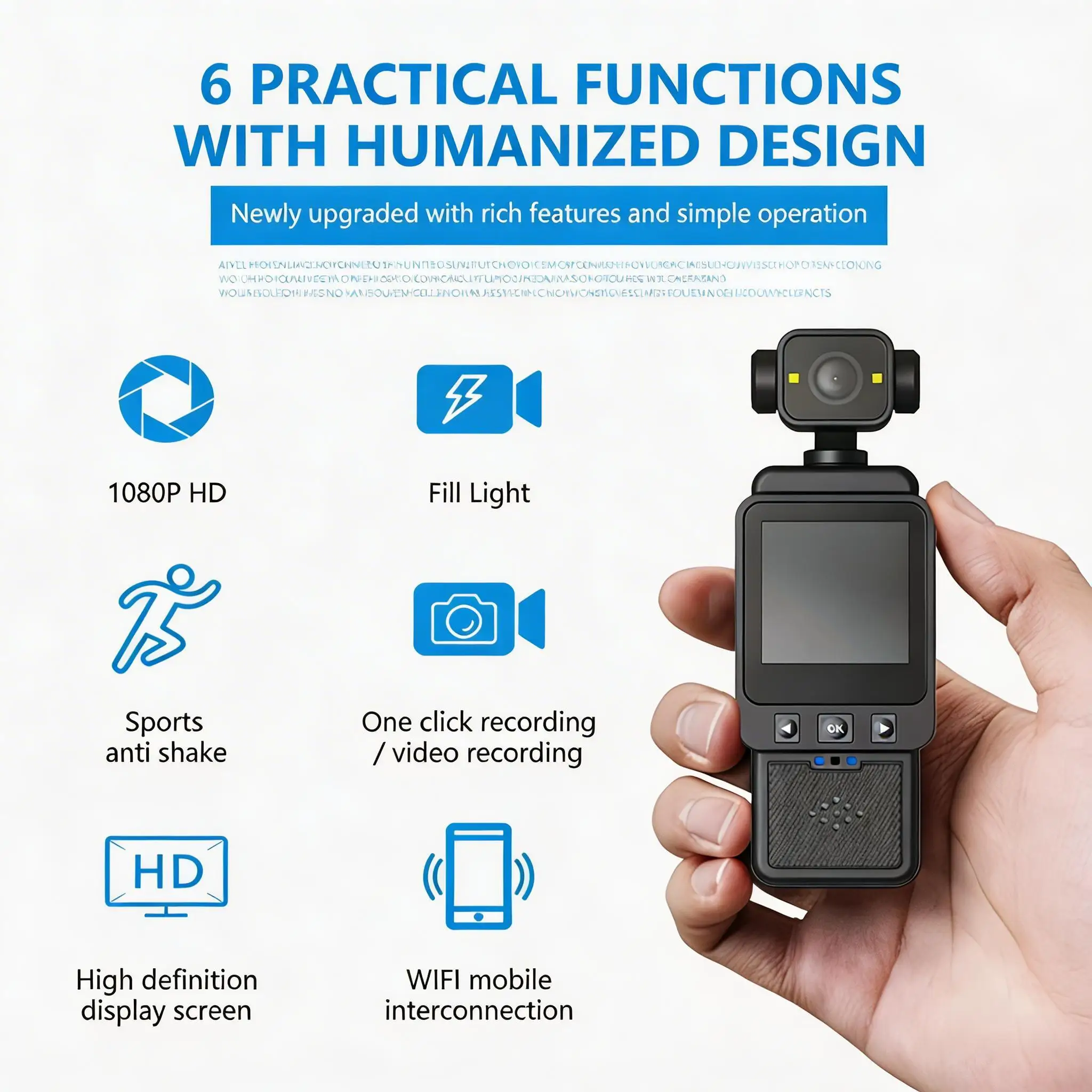 4K Pocket Action Ca…